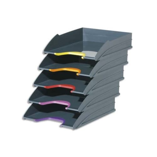 Brevkorg DURABLE Varicolor A4 grå 5/fp