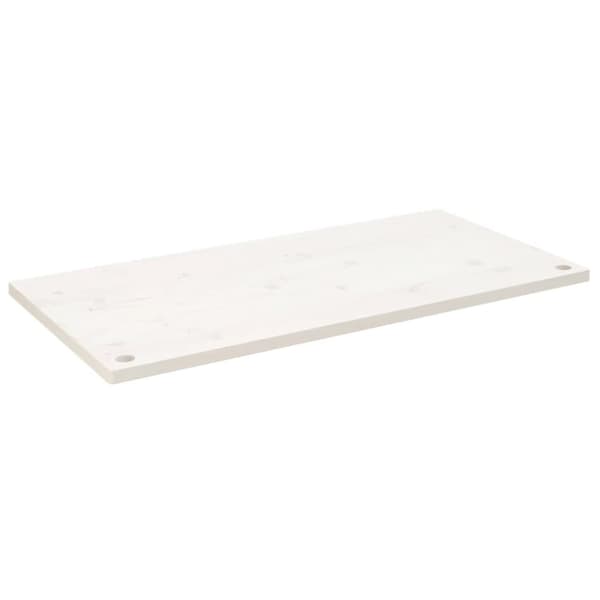 Skrivbordsskiva 100x50x2,5 cm massiv furu