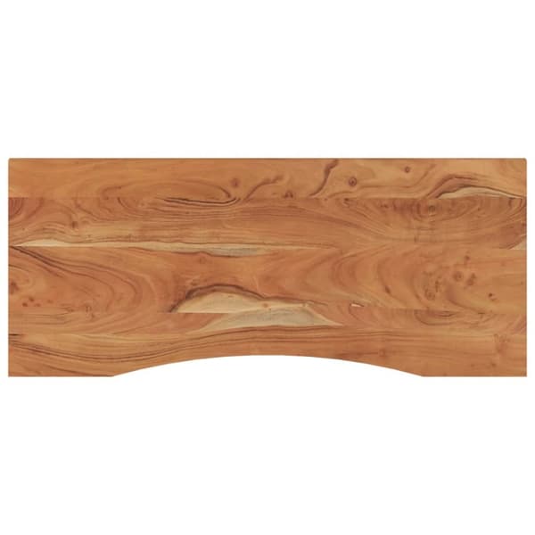 Bordsskiva 140x60x2,5 cm rektangulär massiv akacia
