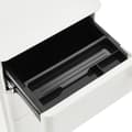 Miniatyrbild 4 av 9: Caisson de Rangement Bureau 3 Tiroirs sur Roulettes Blanc