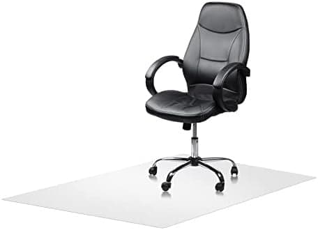 Elegant hvid polypropylengulvmåtte 70x100cm - Holdbar beskyttelse til designbevidste interiører