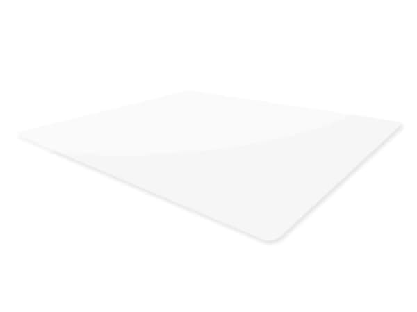 Tyylikäs valkoinen polypropeenilattia matto 70x100cm - Elegantti ja kestävä suojaus design-tietoisille sisustuksille