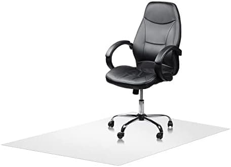 Holdbar hvid polypropylen gulvbeskyttelsesmåtte til møbler - 70x100cm