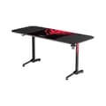 Miniatyrbild 1 av 4: Diablo X-Mate Gaming Desk PC Gamer Ergonomic Carbon Earphone Hook Cup Holder (160 x 75 x 75 cm)