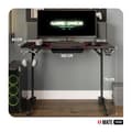 Miniatyrbild 3 av 4: Diablo X-Mate Gaming Desk PC Gamer Ergonomic Carbon Earphone Hook Cup Holder (100 x 75 x 60 cm)