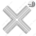 Miniatyrbild 1 av 4: TD® rätvinkligt anti-kollision Anti-kollision fönster Silikon Anti-kollision hörn kan skäras och inte lätt att falla av