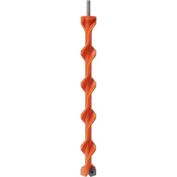 Plastikborrspets Ø38 med trihedral koppling OrangeFox OFOXDRILL38