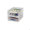 Miniatyrbild 6 av 6: Förvaringslåda - MAUL - 5 lådor - Akryl - Transparent - A4-format