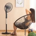 Miniatyrbillede 4 af 7: Fritstående ventilator InnovaGoods Breezinn Sort 45 W