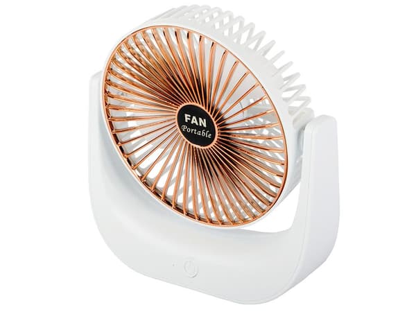 Modern mini Fläkt Bordfläkt Handhållen Battedriven Fläkt
