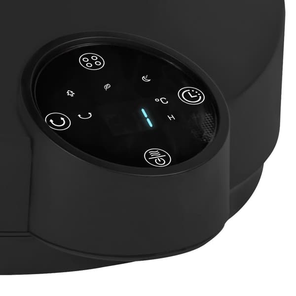 VONROC BREEZE Bordventilator - lydsvag - sort | Inkl. fjernbetjening