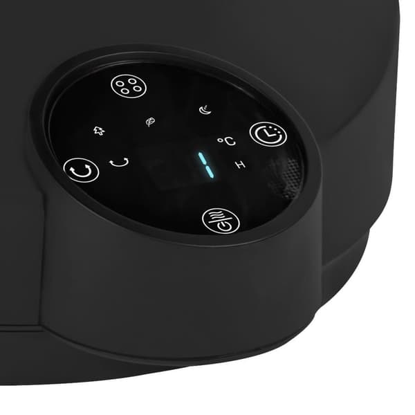 VONROC BREEZE Bordsfläkt – Tyst – Svart | Inkl. fjärrkontroll