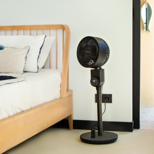 VONROC BREEZE Tårnventilator - lydsvag - 88cm - sort | Inkl. Fjernbetjening
