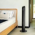 Miniatyrbillede 6 af 7: VONROC Ventilator - 110 cm - luksus - 3 hastighedsindstillinger - sort | Inkl. Fjernbetjening.