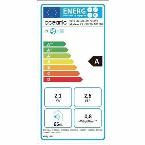 Bärbar Luftkonditionering Oceanic A 2050 W