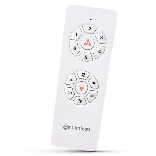 Loftsventilator med lys Grunkel Brun 55 W