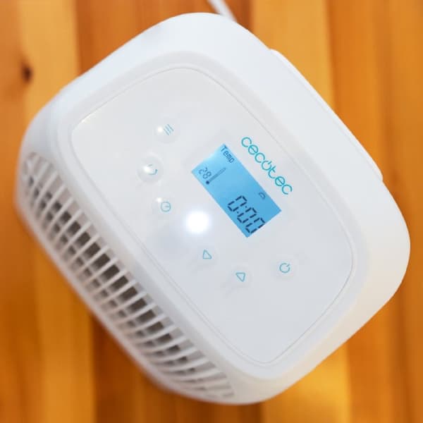 Cecotec Fan heater, 2000 W, oscillation, display, timer, 2 power levels and 3 operating modes.