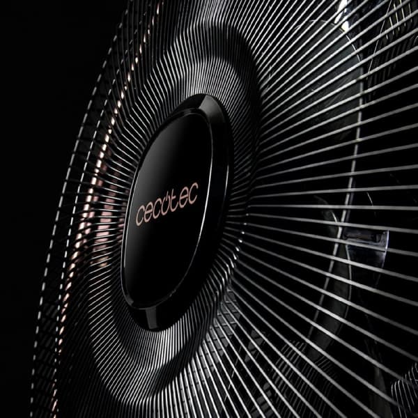 Cecotec 16" stand fan with 28 W and DC motor, 24 speeds, 3 modes, oscillation, quiet, height adjustable, 10 blades, and maximum safety.