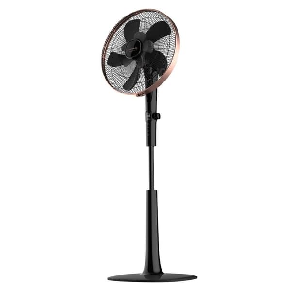 Cecotec 16" stand fan with 28 W and DC motor, 24 speeds, 3 modes, oscillation, quiet, height adjustable, 10 blades, and maximum safety.