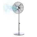 Miniatyrbild 1 av 5: Cecotec Stand fan with 50 W and chrome finish, 16 inches, 3 speeds, oscillation, silent, adjustable height, 4 blades and maximum safety.