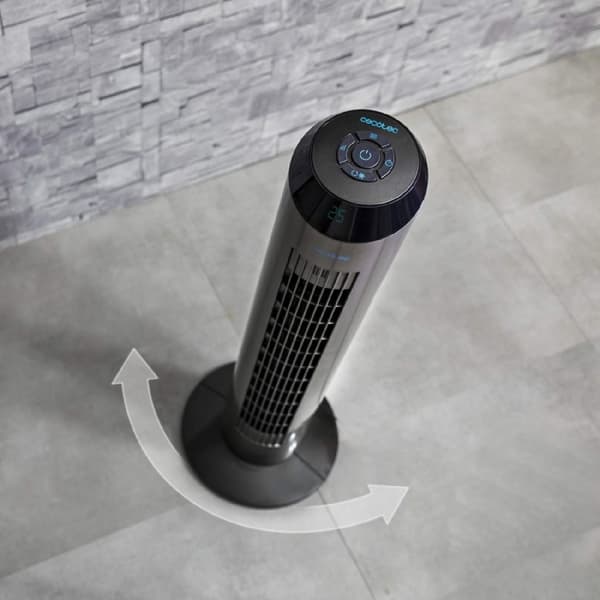 Cecotec Tower fan, 33”, digital and ionizing function.