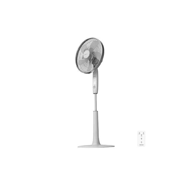 Cecotec 16" stand fan with 60 W copper motor and timer, 6 speeds, 3 modes, remote control, LED display, oscillation, silent, adjustable height, 10 bl