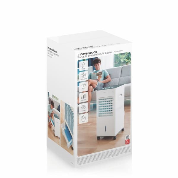 Bärbar multifunktionell evaporativ luftkonditionering Airvecove InnovaGoods 5 L 65 W