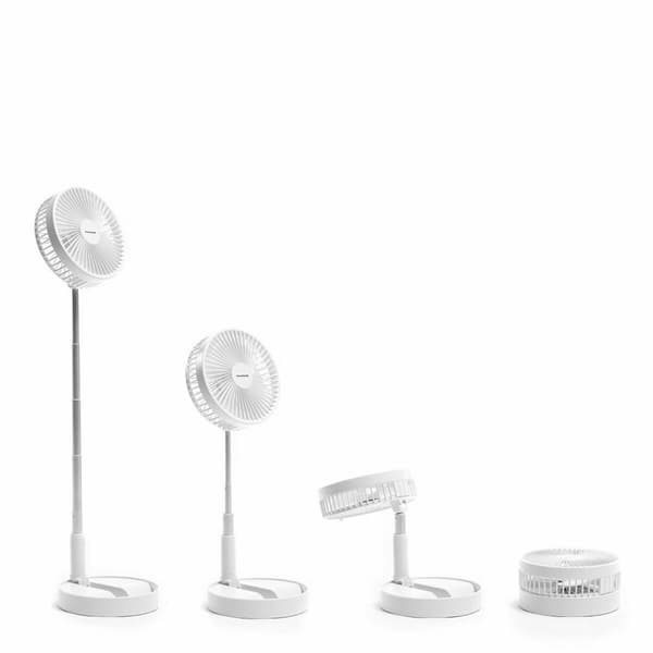 Hopfällbar Laddningsbar Fläkt 3-i-1 Fandle InnovaGoods Ø7,7'' 7200 mAh