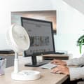 Miniatyrbild 2 av 11: Hopfällbar Laddningsbar Fläkt 3-i-1 Fandle InnovaGoods Ø7,7'' 7200 mAh