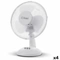 Miniatyrbillede 1 af 2: Bordventilator Kiwi Hvid Ø 27 cm 21W (4 enheder)