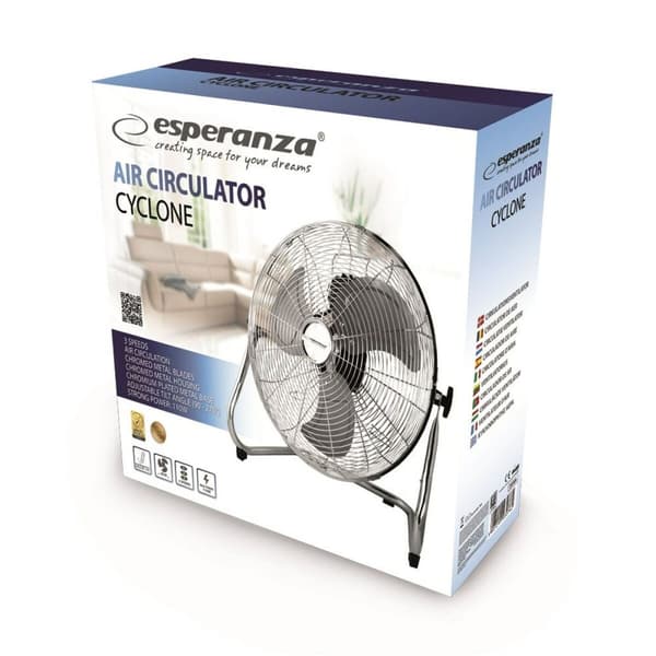 Bordventilator Esperanza EHF006 Krom 110 W
