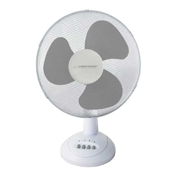 Bordventilator Esperanza EHF003WE Hvid Grå 50 W