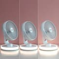 Pikkukuva 4 / 11: Ladattava pöytätuuletin LED-valolla FanLed InnovaGoods Ø6,6'' 4000 mAh