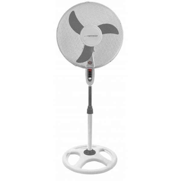 Vapaasti seisova tuuletin Esperanza EHF002WE Valkoinen Harmaa 50 W