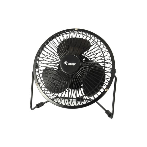 Pöytätuuletin Equip Musta 6"