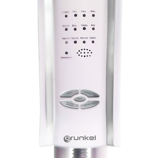 Jalustatuuletin höyrystimellä Grunkel FAN-16NEBULIZADOR 75 W Valkoinen