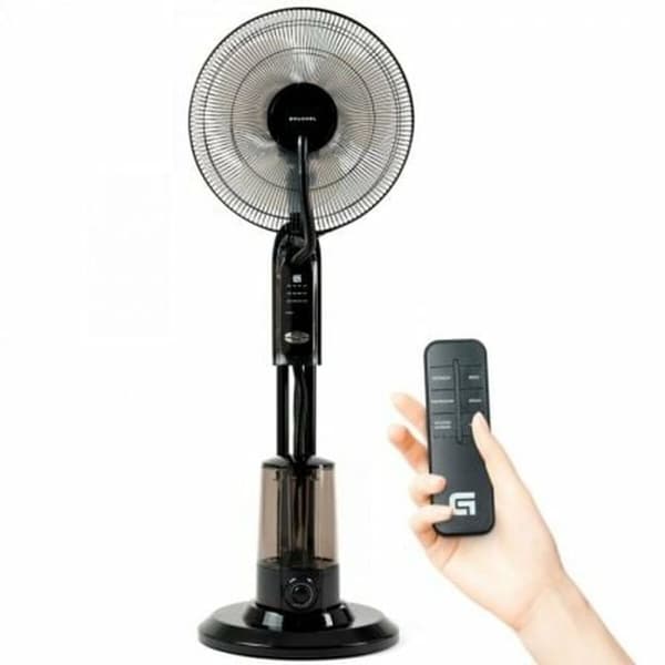 Jalustatuuletin höyrystimellä Grunkel FAN-16NEBULIZADOR 75 W Valkoinen