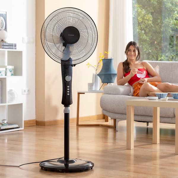 Vapaasti seisova tuuletin InnovaGoods Breezinn Musta 45 W