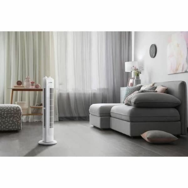 Vapaasti seisova tuuletin Oceanic Valkoinen 45 W 40 W