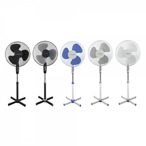 Fritstående ventilator Esperanza EHF001WW Hvid 50 W