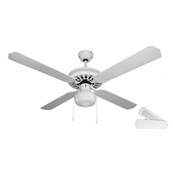 Takfläkt med belysning Orbegozo CL 08132 B 60 W Ø 132 cm Vit