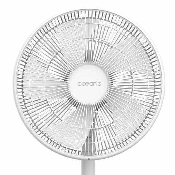 Stående Fläkt Oceanic Vit 50 W