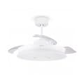 Miniatyrbillede 1 af 2: Loftsventilator med lys Grunkel Hvid 24 W