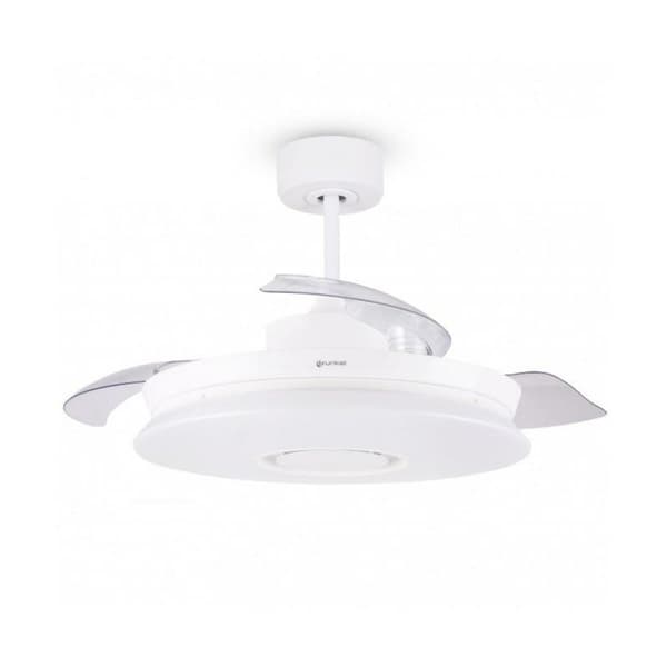 Loftsventilator med lys Grunkel Hvid 24 W