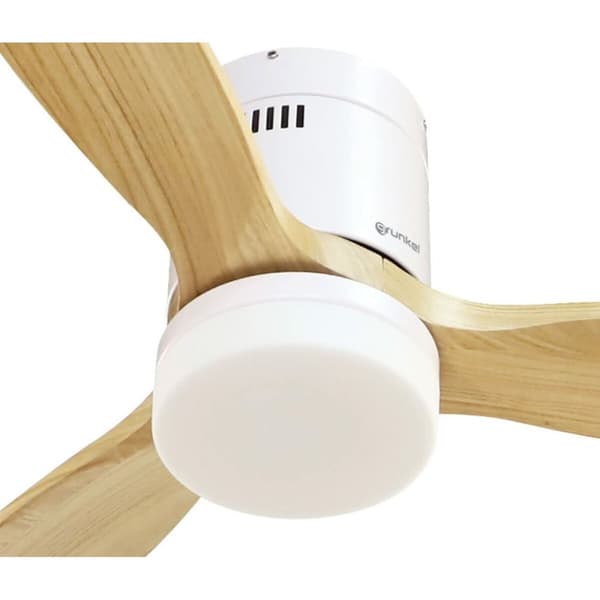 Loftsventilator med lys Grunkel Brun 55 W