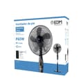 Miniatyrbillede 3 af 4: Fritstående ventilator EDM 33967 Sort 60 W