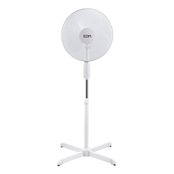 Fritstående ventilator EDM 33910 Hvid 45 W 50 W 55 W