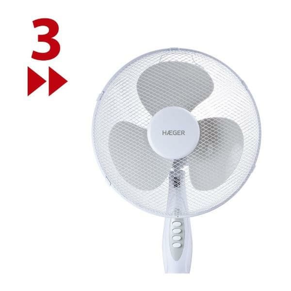 Fritstående ventilator Haeger SF-16W.011A 45 W