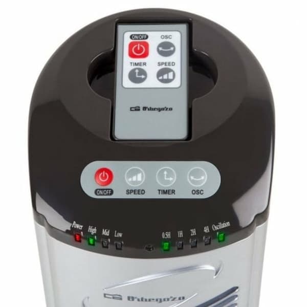 Tårnventilator Orbegozo TWM 0975 45 W Grå