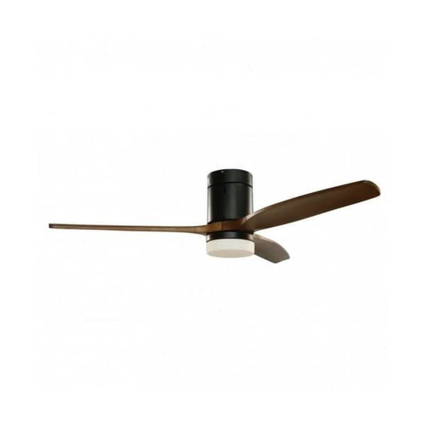Loftsventilator med lys Grunkel SKYWIND-52WN Sort